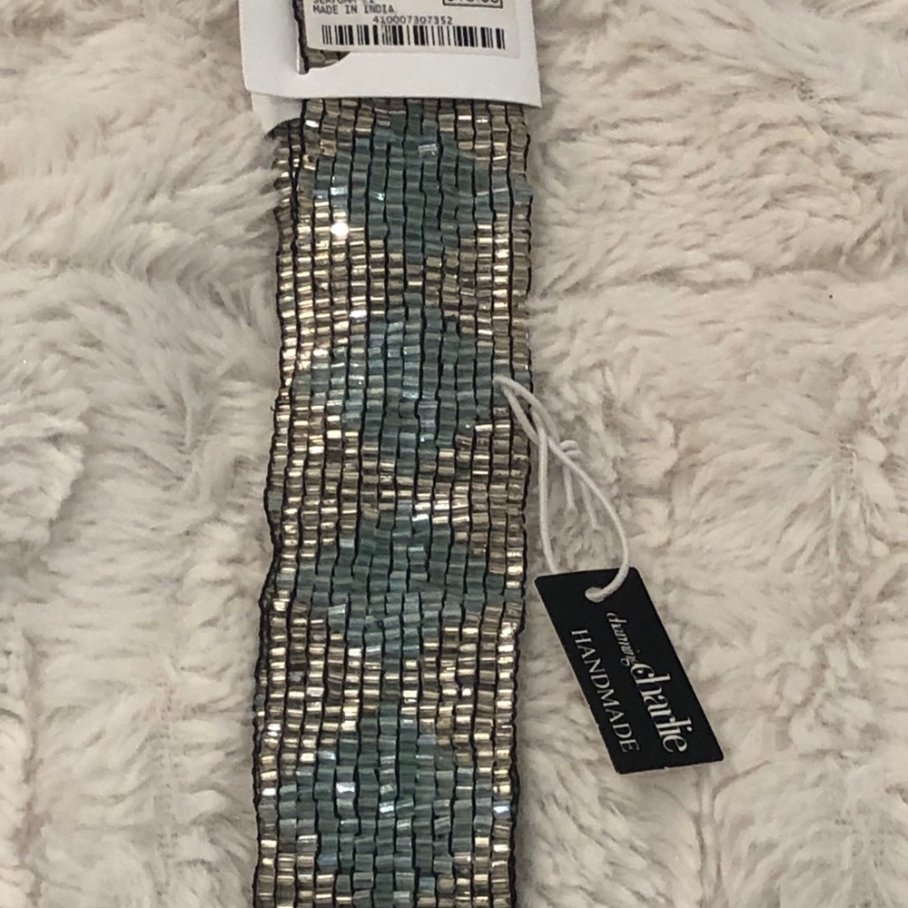 Beaded hair wrap